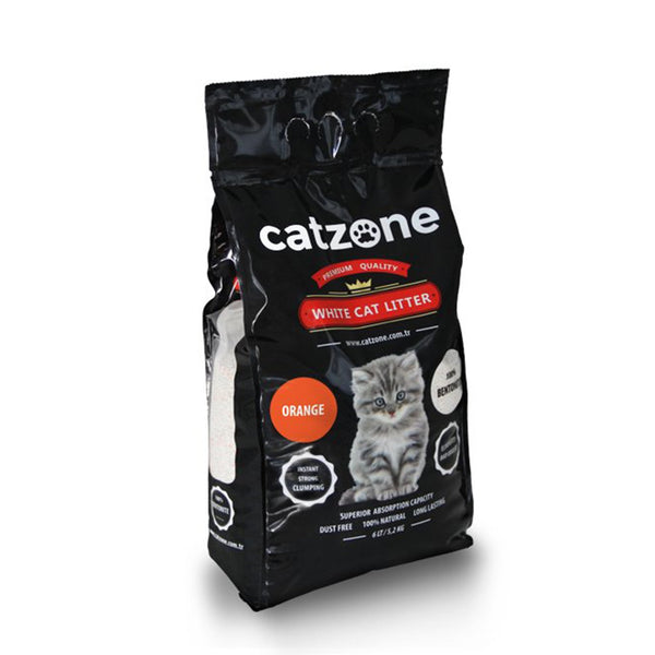 Catzone Cat Litter - Orange 5kg
