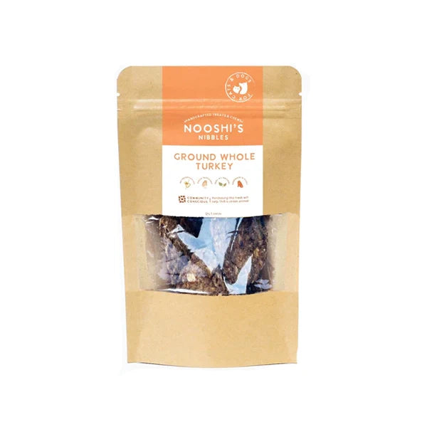 Nooshi's Nibbles Ground Whole Turkey 5 pieces