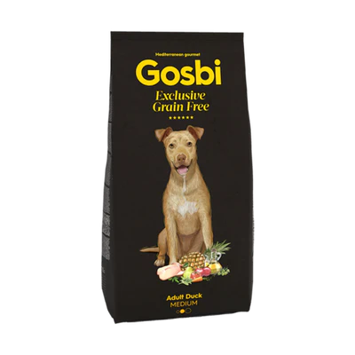 Gosbi Exclusive Grain Free Adult Duck Medium Dogs 12kg
