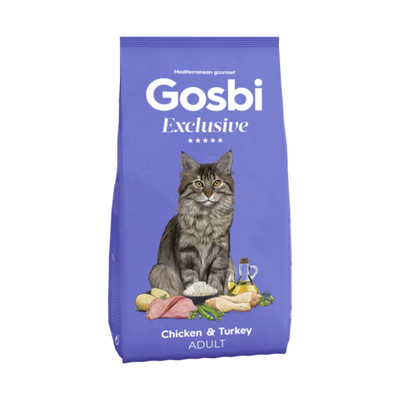 Gosbi Exclusive Cat Chicken&Turkey Adult Cats 6kg
