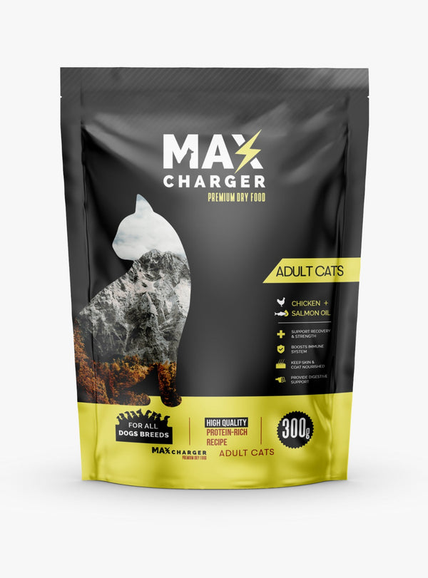 Max charger adult cat 300g