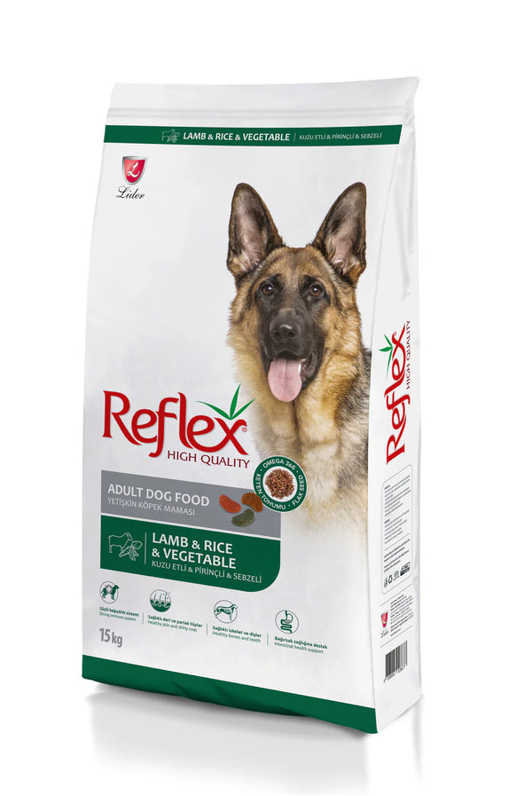 REFLEX LAMB&RICE&VEGETABLE ADULT 15KG