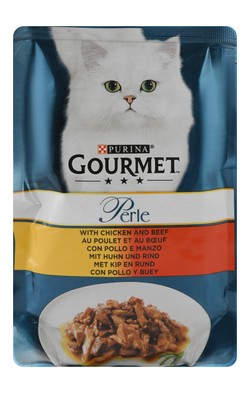 Purina Gourmet Perle with Chicken and Beef 85g