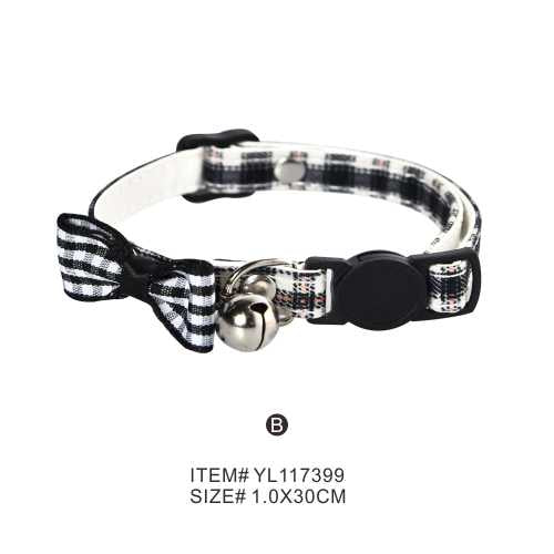 طوق القطط: YL117399 - أسود