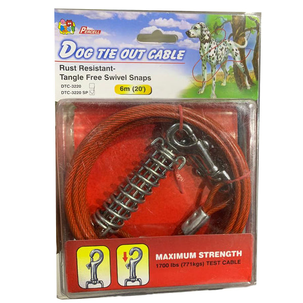 Percell Tie Out Cable 6m